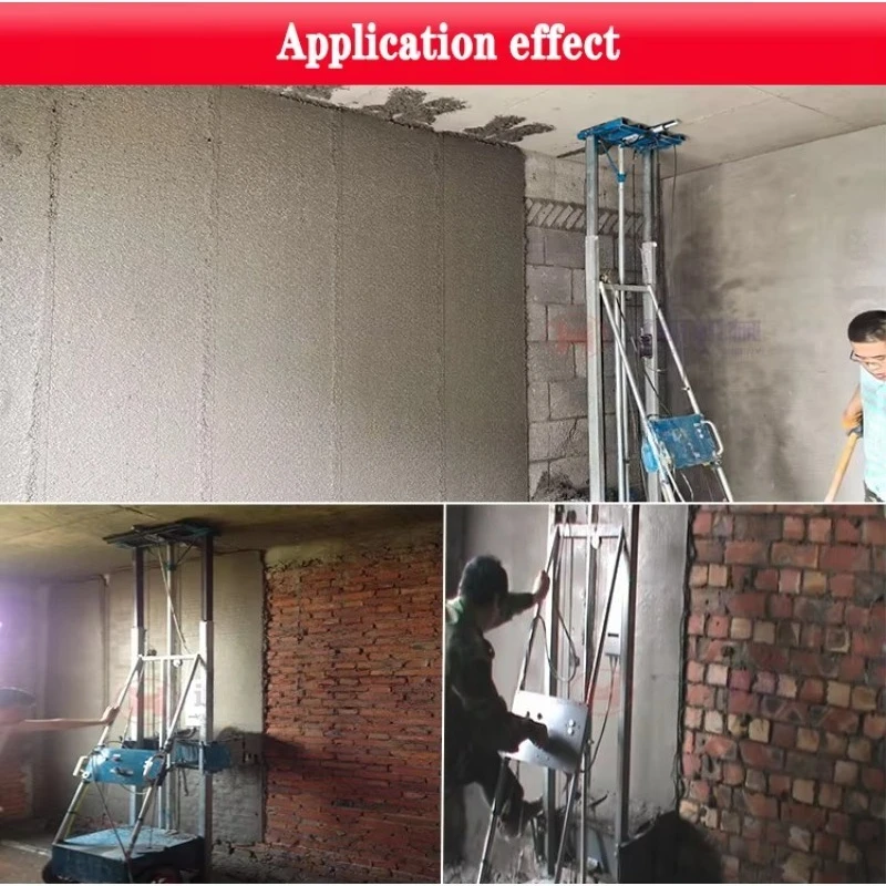 Cement Fly Ash Plaster Gesso Concrete Sand Mortar Plastering Automatic Wall Tools Cement Plastering Rendering Machine for Wall