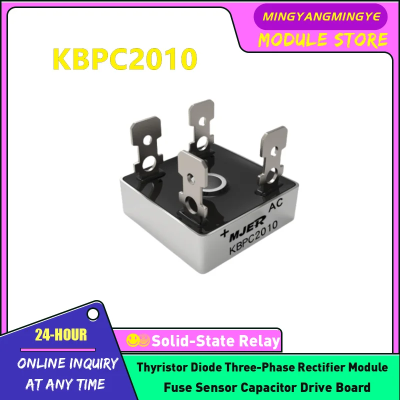 KBPC2010 KBPC2510 KBPC3010 KBPC3510 KBPC5010 KBPC5012 KBPC2020 Rectifier bridge module  radiator