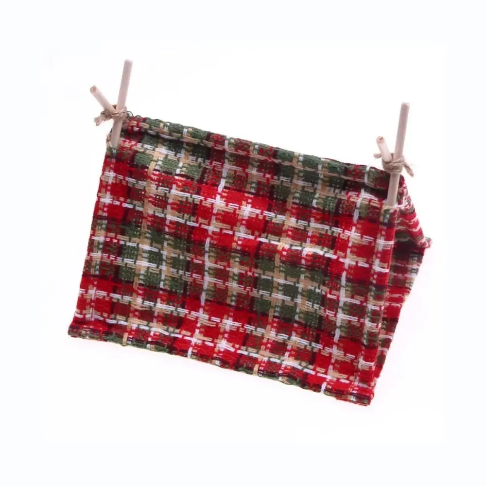 Scena piknikowa Mini namiot kempingowy Dekoracja świąteczna Symulowany namiot dla lalek na zewnątrz Realistyczny namiot ozdobny Miniaturowy model namiotu