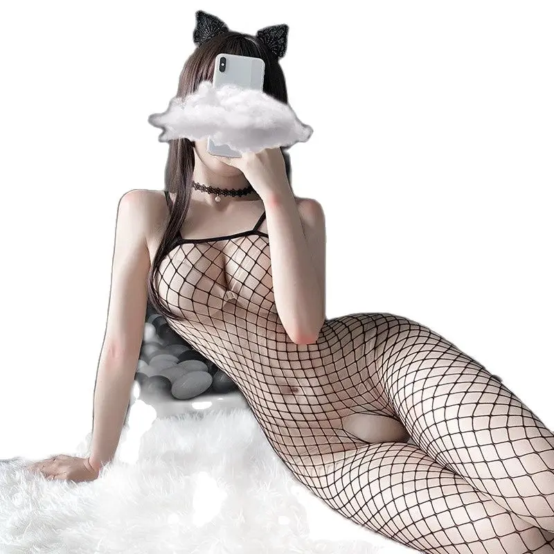 

Сексуальный сетчатый плотный открытый бюстгальтер, шелковые носки, одежда Tear Passion, порнографическое нижнее белье для взрослых