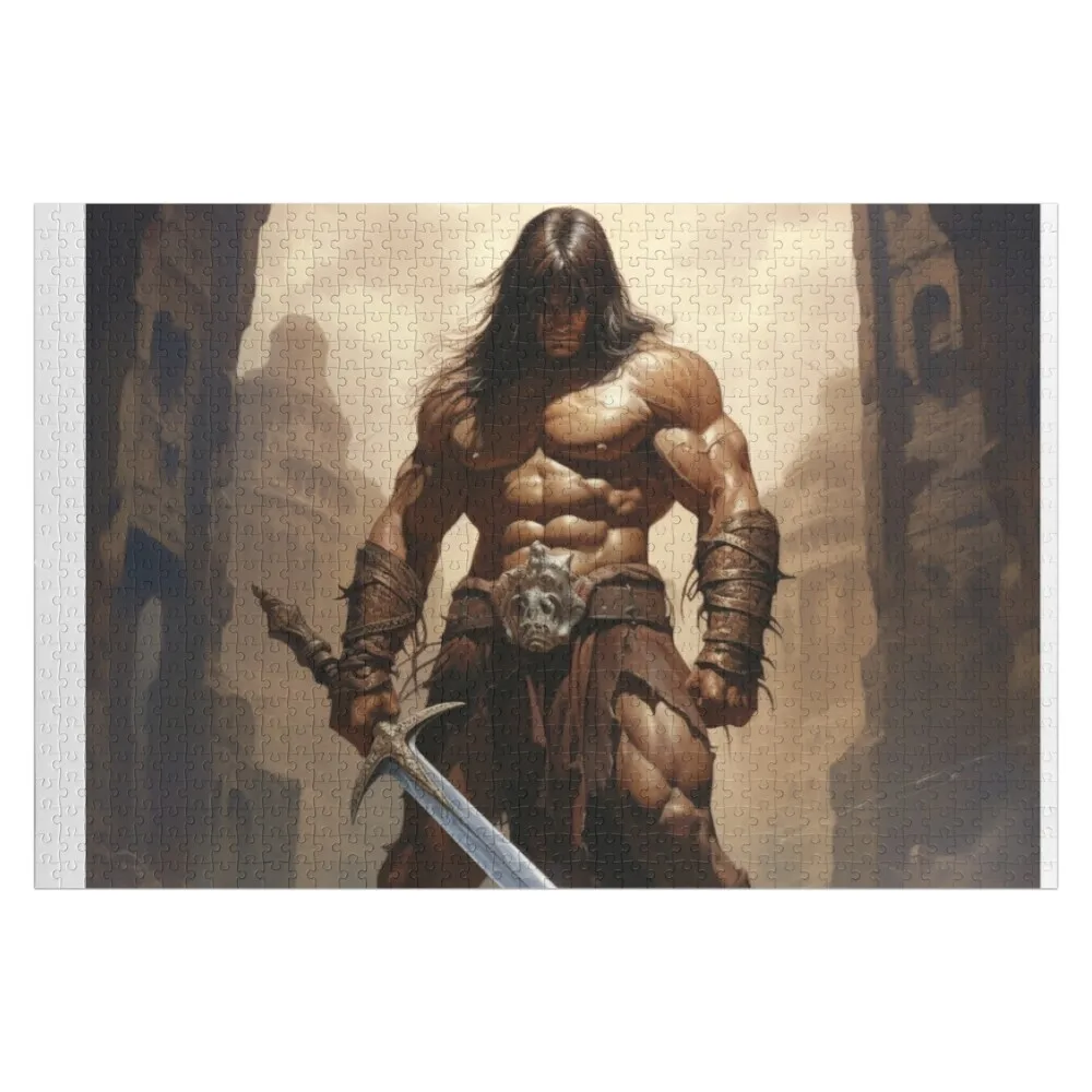 

Conan The Barbarian Jigsaw Puzzle Customizable Gift Personalized Personalized Gift Ideas Puzzle