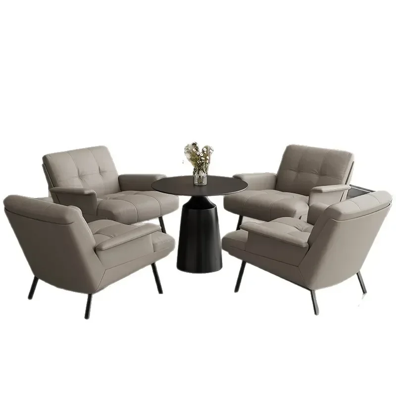 Italian hotel clubhouse lobby reception leisure sofa cafe single chair exhibition hall office negotiation table and chair