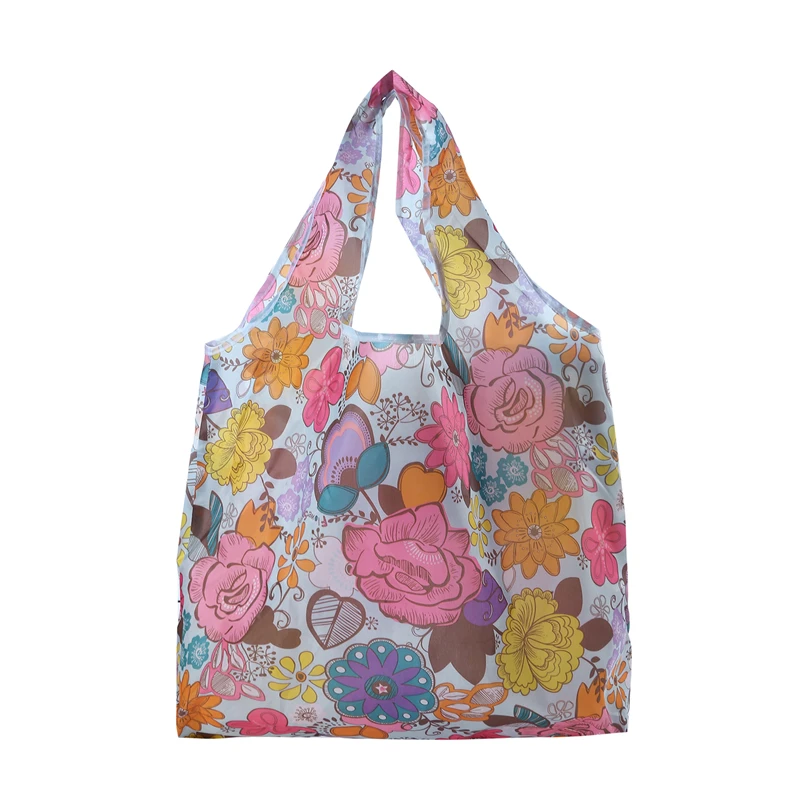 Modischer Druck, faltbar, umweltfreundlich, Einkaufstasche, faltbar, Handtaschen, praktisch, großes Fassungsvermögen für Reisen, Einkaufstasche – Detail 27