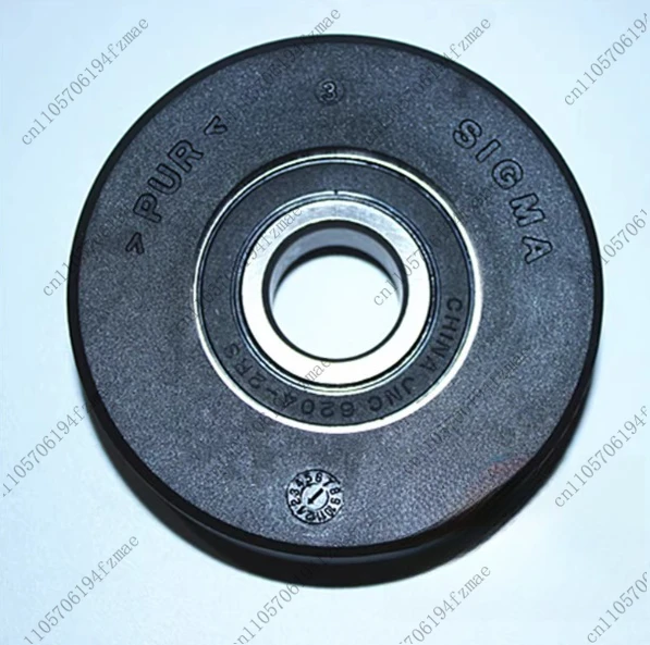 10pcs Black Wheel Suitable for Mitsubishi Escalator Parts, Universal Step Wheel 70 75 76 80 90 Original