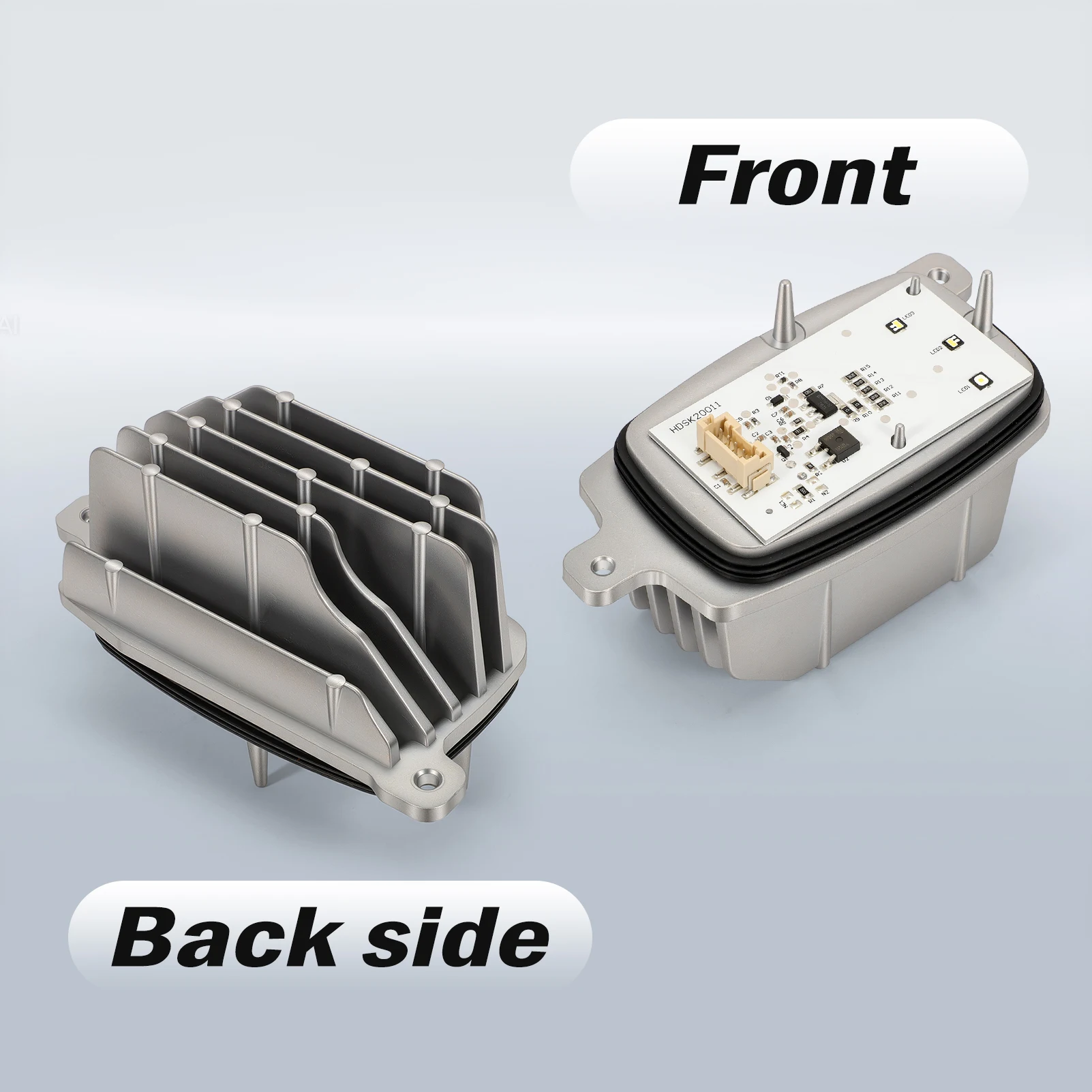 

1 пара светодиодных источника дневного света, блок управления фарами, автоаксессуары 285753299R для Megane IV 2015 г.в. 285759447R