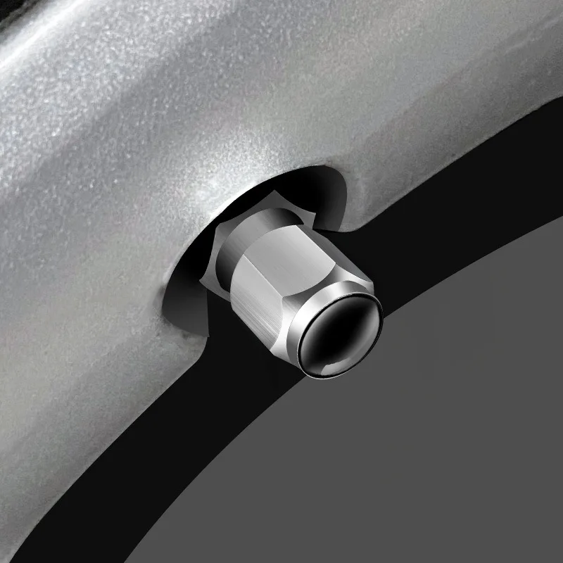 자동차 타이어 도난 방지 밸브 캡 수축 방지 범용 장식 수정 공기 노즐 캡 밸브 코어 캡