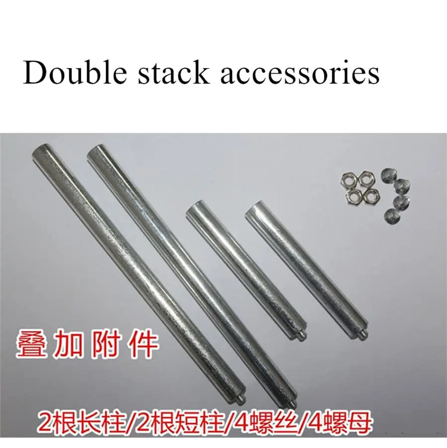 حافظة كمبيوتر برف نقل بإطار هوائي مفتوح بطبقة مزدوجة لـ 12 بطاقة GPU