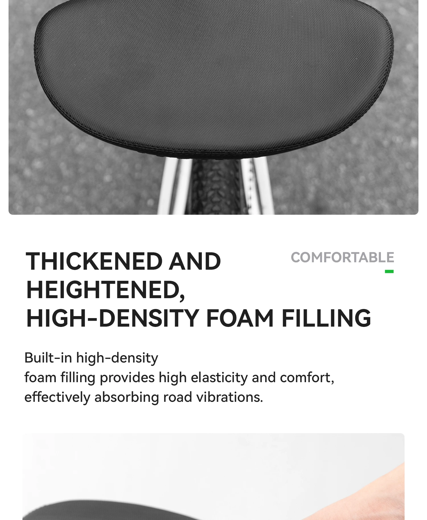bike saddle side view