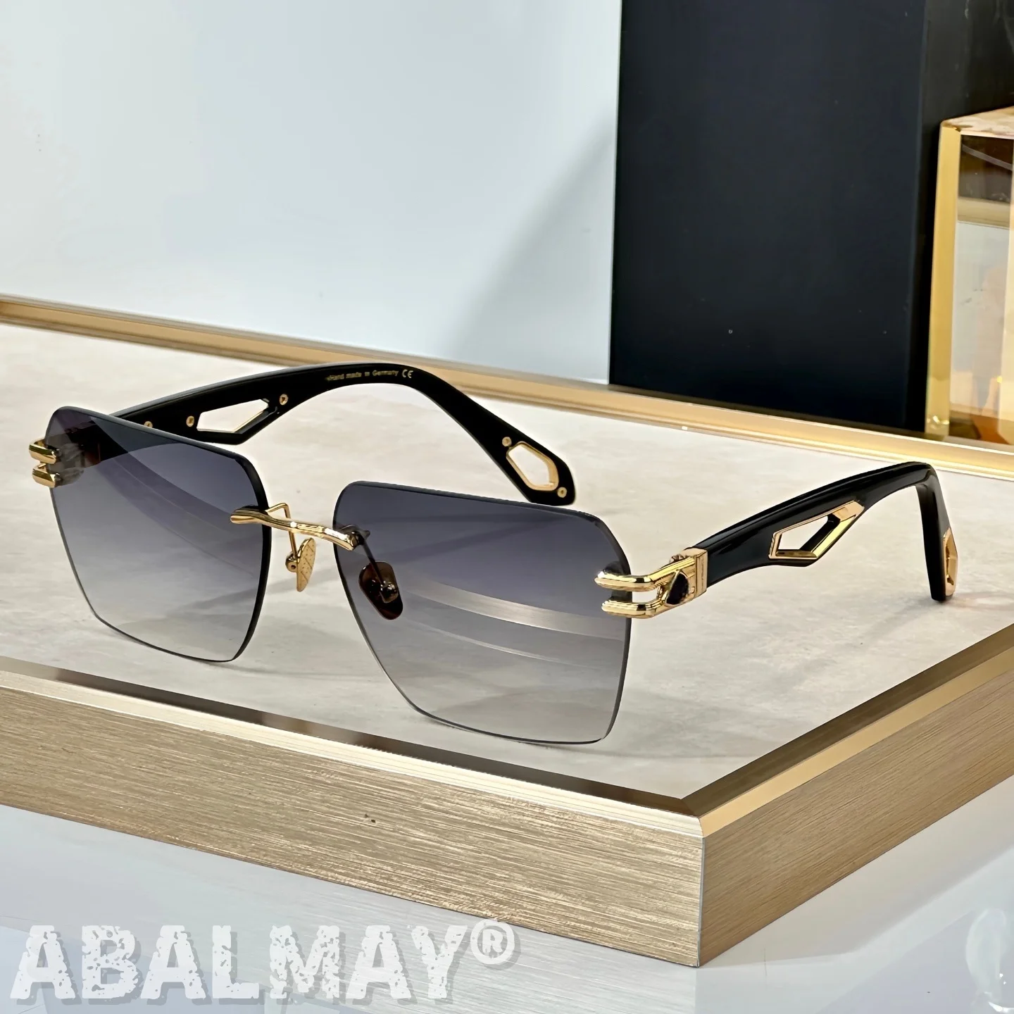 

THE WEBEN II Top High Quality Sunglasses for Men Classic Women Luxury Brand Designer Fashion sun glasses UV400 With box