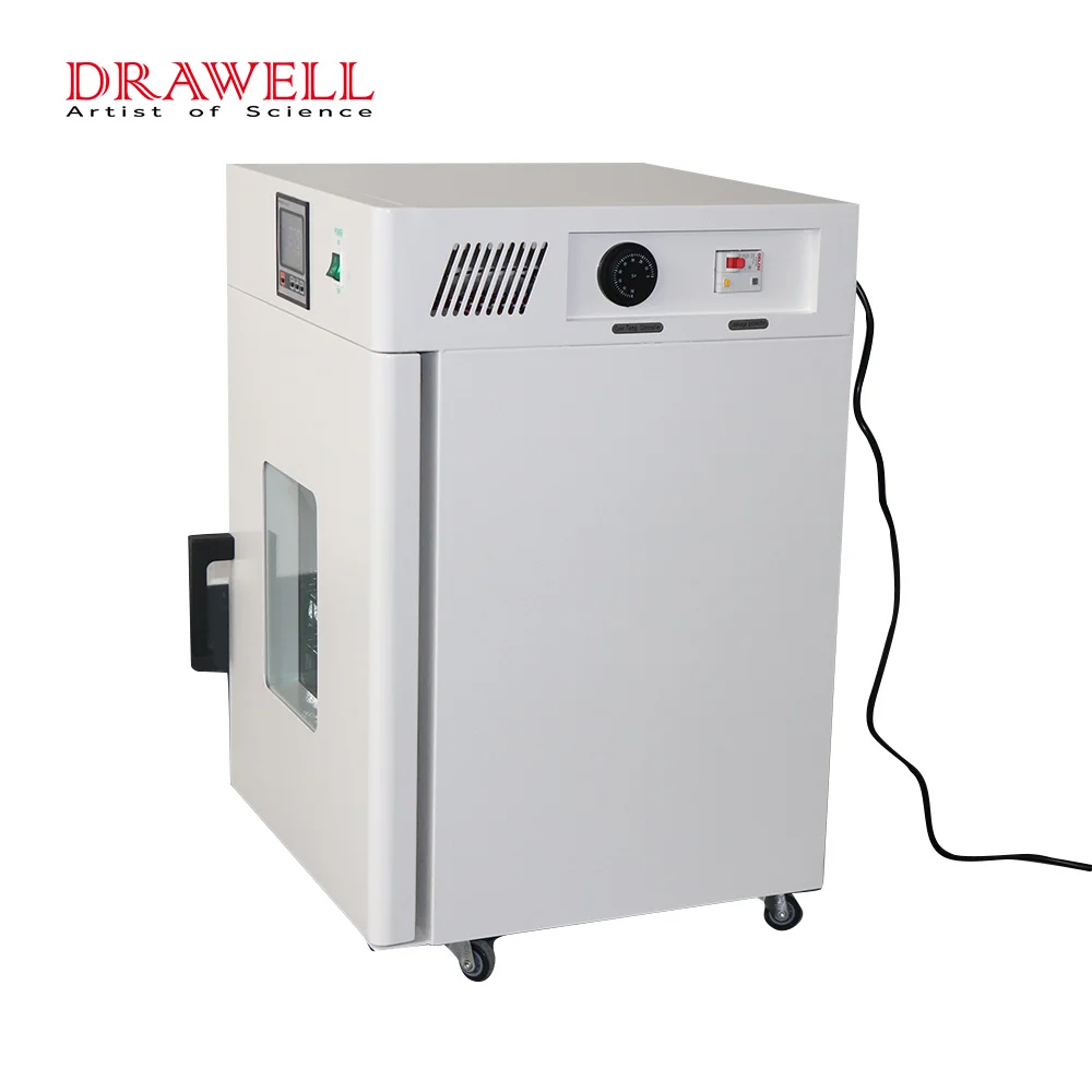 Drawell LI-500 138L Lab 100°C Stainless Steel Medical Heating Incubator