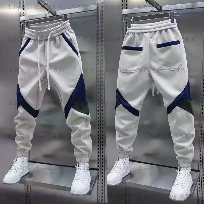 Fércmunka Csináltatás jogger sweatpants 2024 Ősz Új kültéri Alkalmi Nadrág Gyapot Hárem nadrágot Alkalmazkodó m derékon men's Öltözés