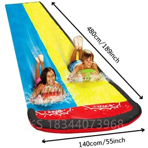 Inflatable treadmill of water slide, pool, splash toys, outdoor, yard, lawn, sprinkling, summer 8 MAIN SALES SALES INFLABLE - №2