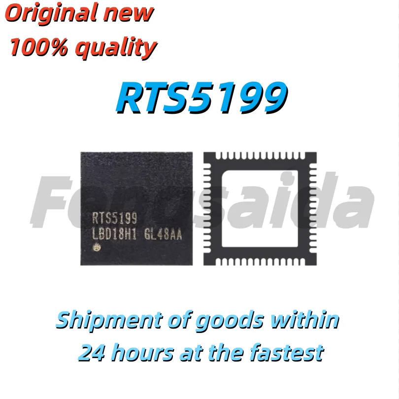 (1개) 100% 새 RTS5199 RTS5199-GR RTS5199-GRT QFN-56 칩셋