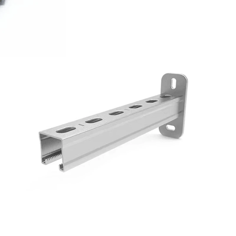 

Pre-galvanized Unistrat Bracket Solar Mounting Structure Cantilever Brackets Cantilever Arm Seismic Bracing Channel Bracket