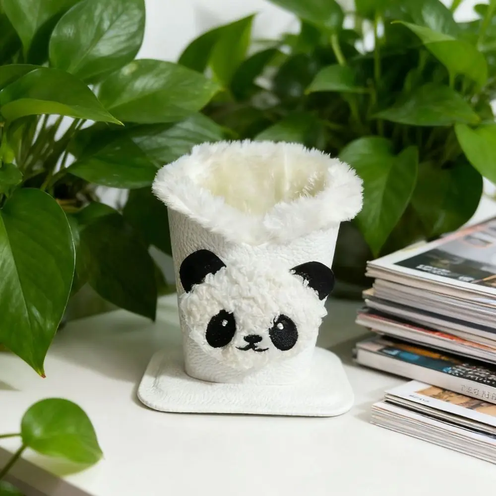 NEW PU Leather Eyeglass Holders Lined Frog Panda Eyeglass Stand Space-Saving Multi-Functional Sunglass Holder Desk Organizer