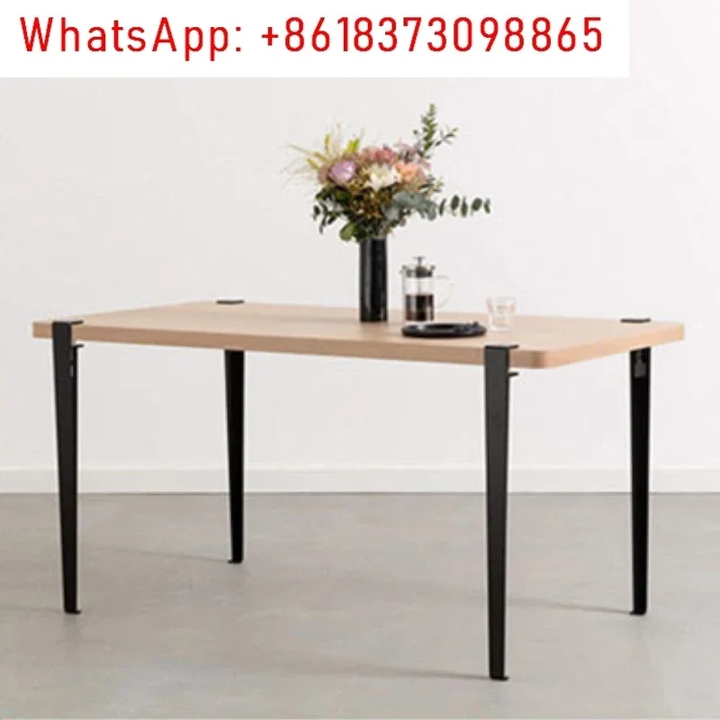 Staffa per morsetto per piedino da tavolo con metallo