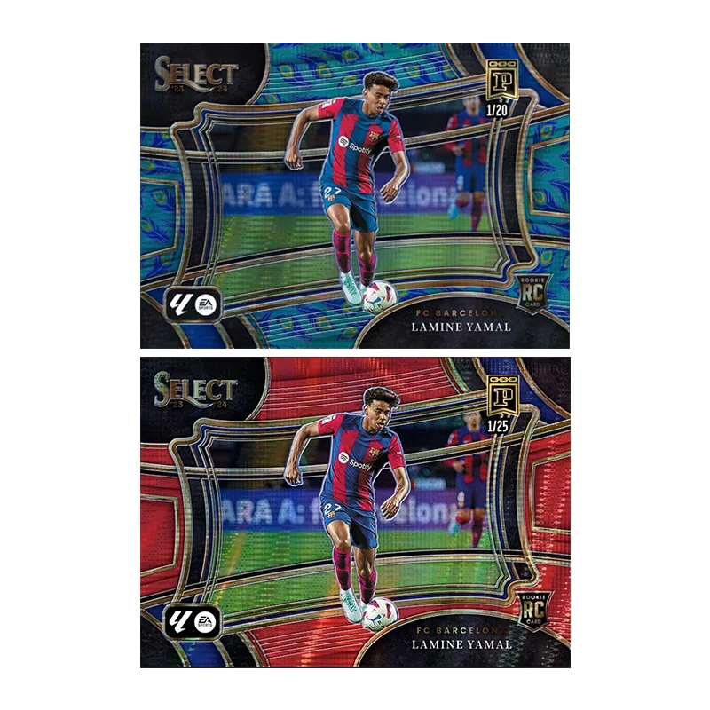 Diy zelfgemaakte Panini FIFA World Cup voetbalserie laminamine Yamal Signature Collection Card speelgoed cadeau