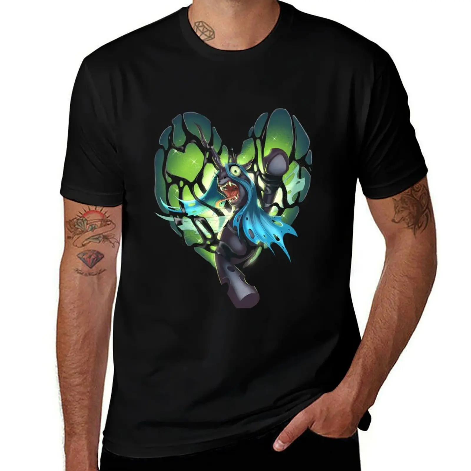 

Queen Chrysalis T-Shirt g man t shirts for men cotton t shirt pack t shirts for man graphic vintage T-shirt