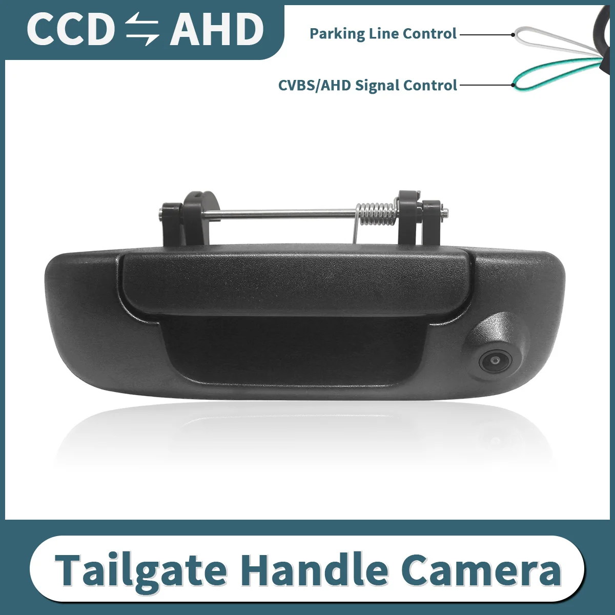 CCD AHD Pickup Truck Tailgate Handle Rear view Reverse Camera For Dodge Ram 1500 2500 3500 2002-2008 55276237AA