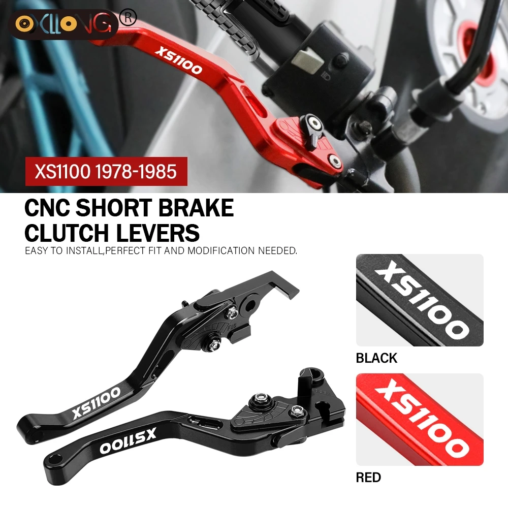 

CNC Motorcycle Short Brake Clutch Levers Accessories Parts For YAMAHA XS1100 S 1978 1979 1980 1981 1982 1983 1984 1985