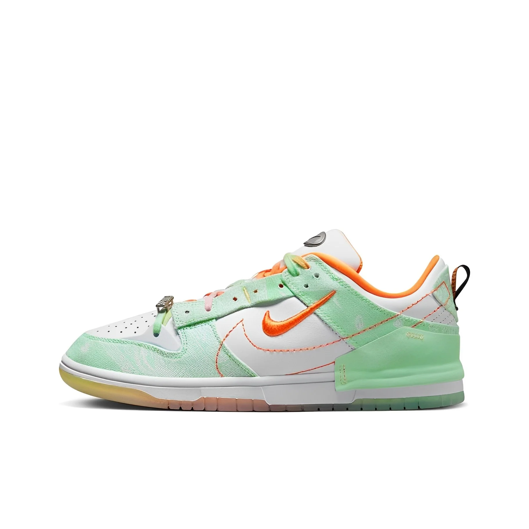 Nike Dunk Disrupt 2 Skateboard Shoes Women's Low Top White/Green FJ7745-181