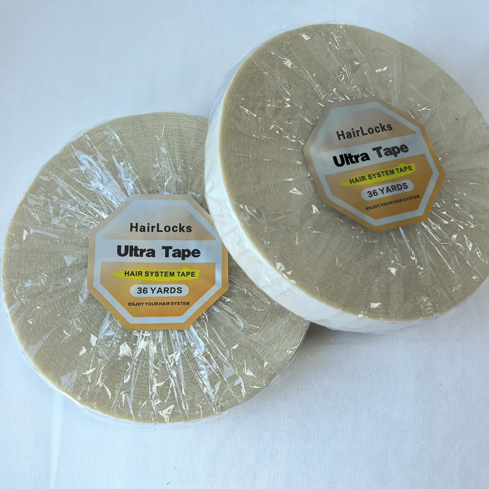 36야드 폭 양면 테이프 가발 고정용 접착제 스포츠 코스프레 연극 공연용 흔들리지 않는 가발용