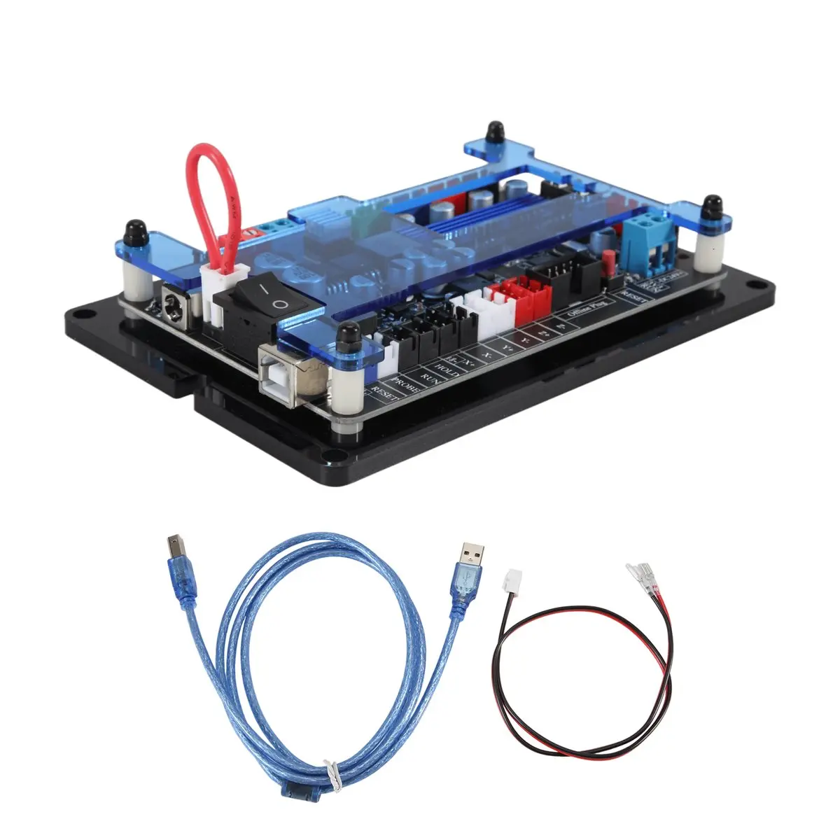DT75BG GRBL 3- Control Board for DIY Mini CNC Engraver, Controller for Laser Engraver with USB Offline Control