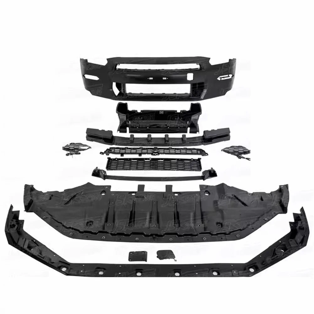Car surround Body kit For Nissan Skyline GT-R Modified 2024 T-SPEC Model Front bumper Assembly grill front lip DRL