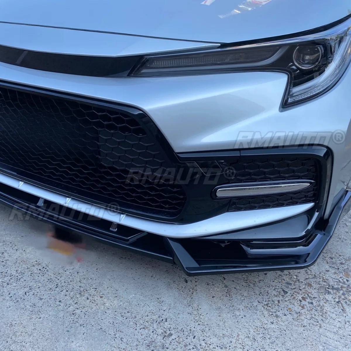 Car Front Bumper Lip Splitter Diffuser Spoiler Bumper Guard For Toyota Levin 2021-2022 Body Kit Car Accessories