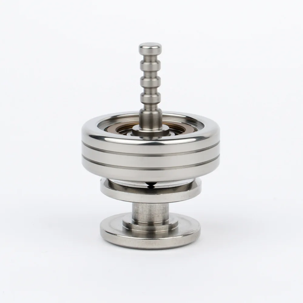 2 em 1 giroscópio girador de aço inoxidável anti estresse redemoinho metal girando topo ansiedade brinquedos adultos crianças juguetes