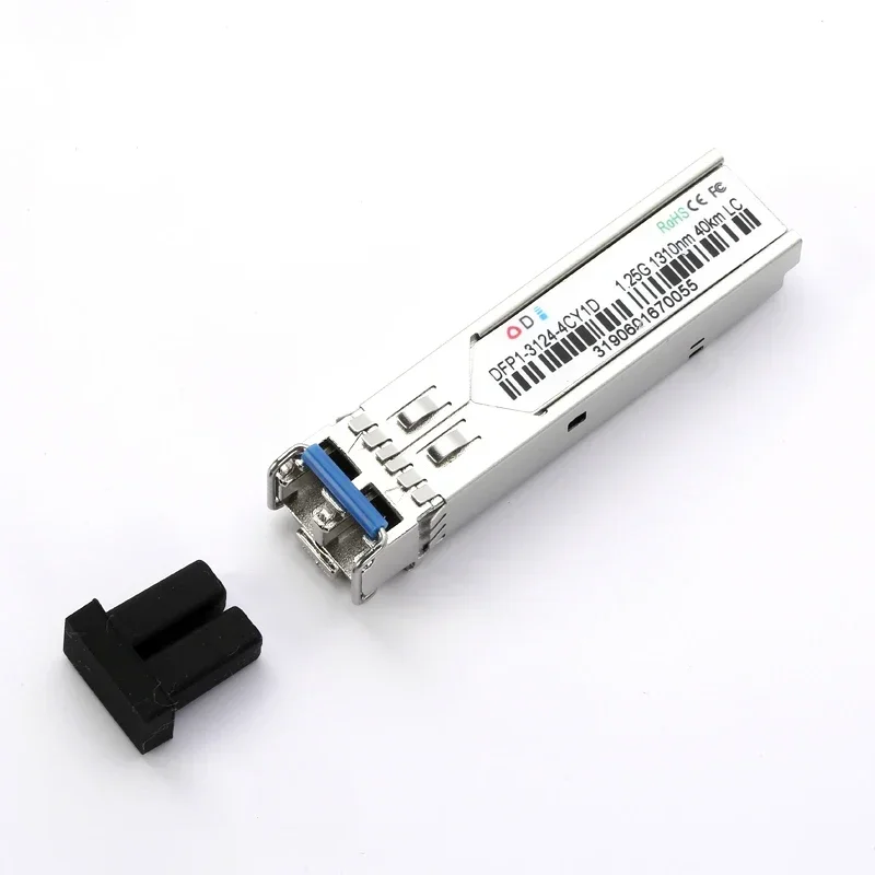 1.25G SFP 1310nm 40KM LC r-connectorCompact Transceiver Dual Fiber