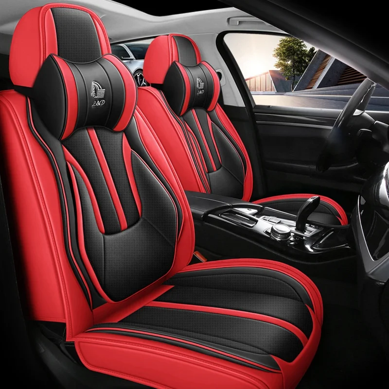 Leather Car Seat Covers For Renault Megane 2 3 Sport Scenic Captur Clio 3 4 Talisman Logan Fluence Kangoo Accessories