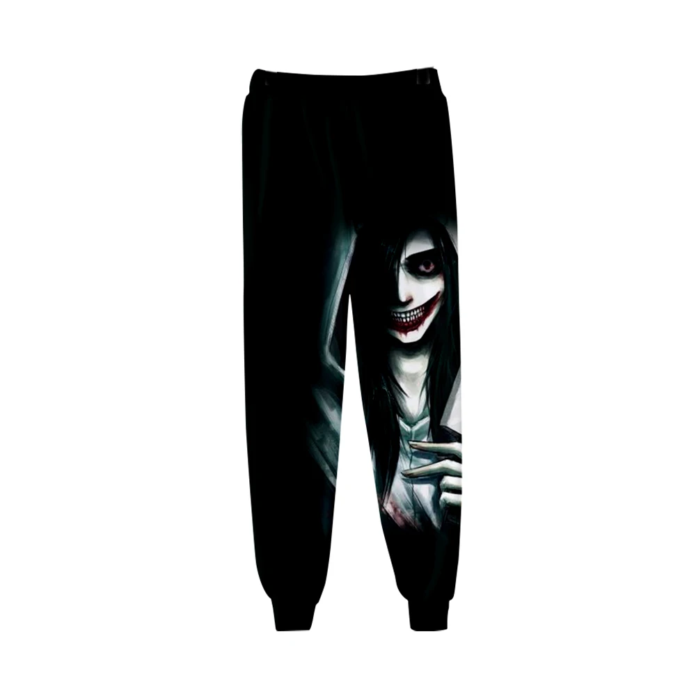 3D Harajuku style Jeff The Killer 3D Casual Pants Men Fitness Workout Pants Sweatpants Smalls Trousers Jogger Pants