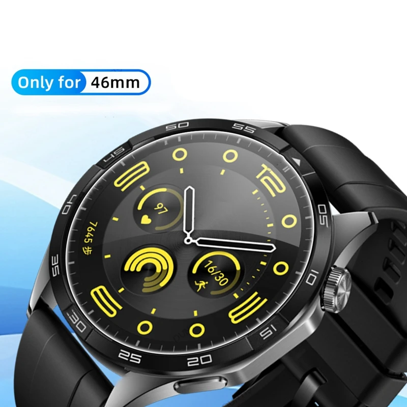 Huawei Watch GT4用スクリーンプロテクター,湾曲した46mm,超フルカバレッジ,保護フィルム部品