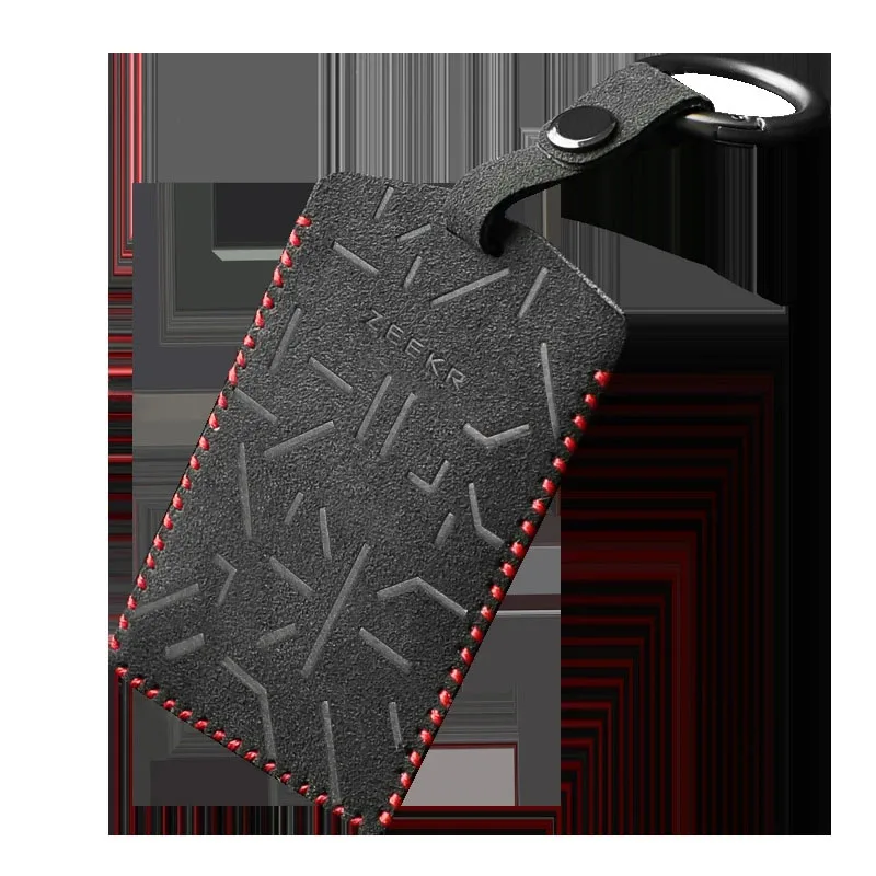 Geely ZEEKR 001 Suede Key Pack NFC Card Protection Card Case for Zeekr 001 009 Special Key Case Alcantara High-end Accessory