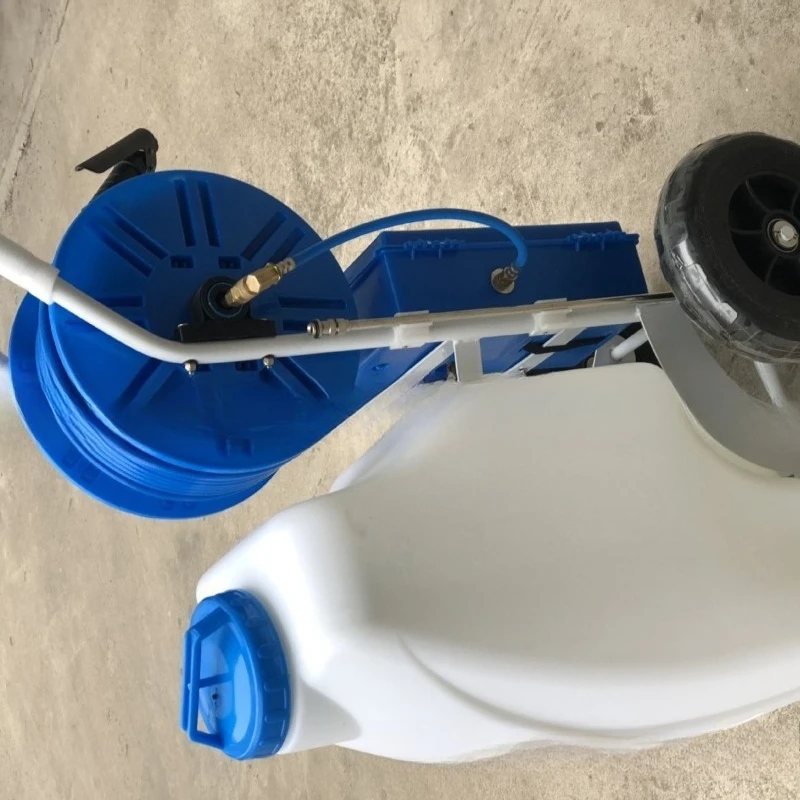 Walk-behind high pressure truck electric cart type sprinkler truck insecticidal cart 45L