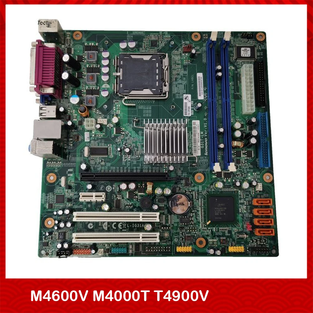 

Настольная материнская плата для Lenovo M4600V M4000T T4900V G31T-LM Отличный тест хорошее качество