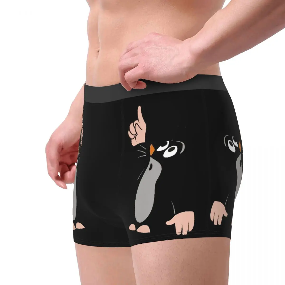 Krtek Little Maulwurf calzoncillos para hombre, impresión muy transpirable, Idea de regalo de alta calidad