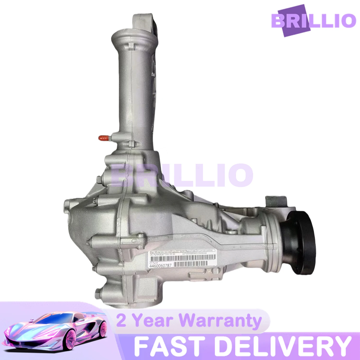 A1673305100 Front Axle Differential Carrier Assembly 3.46 Ratio for Mercedes GLS GLE W167 X167 2020-2025