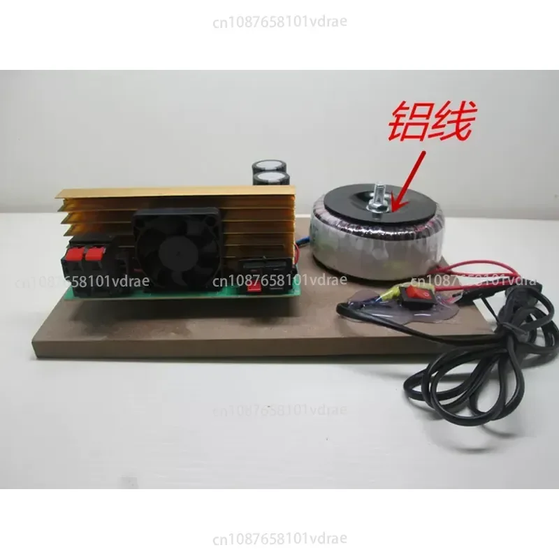 High-power 300W Heavy Bass 2.1 High-power Plug-in Card with Bluetooth Disassembly and Tube 3-channel Audio Power Amplifier view 3