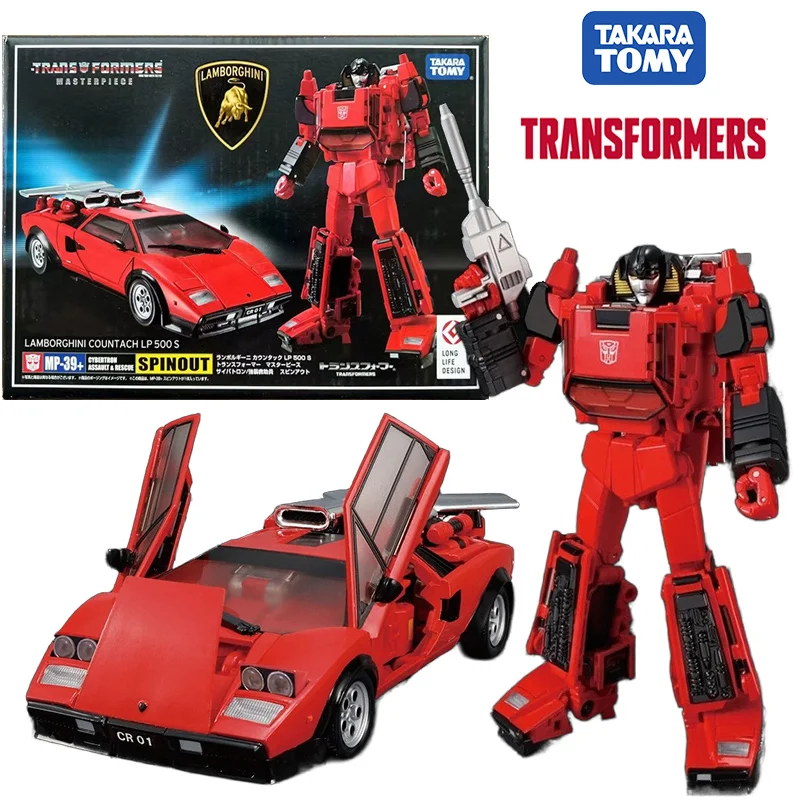 Takara Tomy Transformers Masterpiece MP-39+ Spinout 12Cm Anime Original Action Figure Model Children's Toy Gift Collection