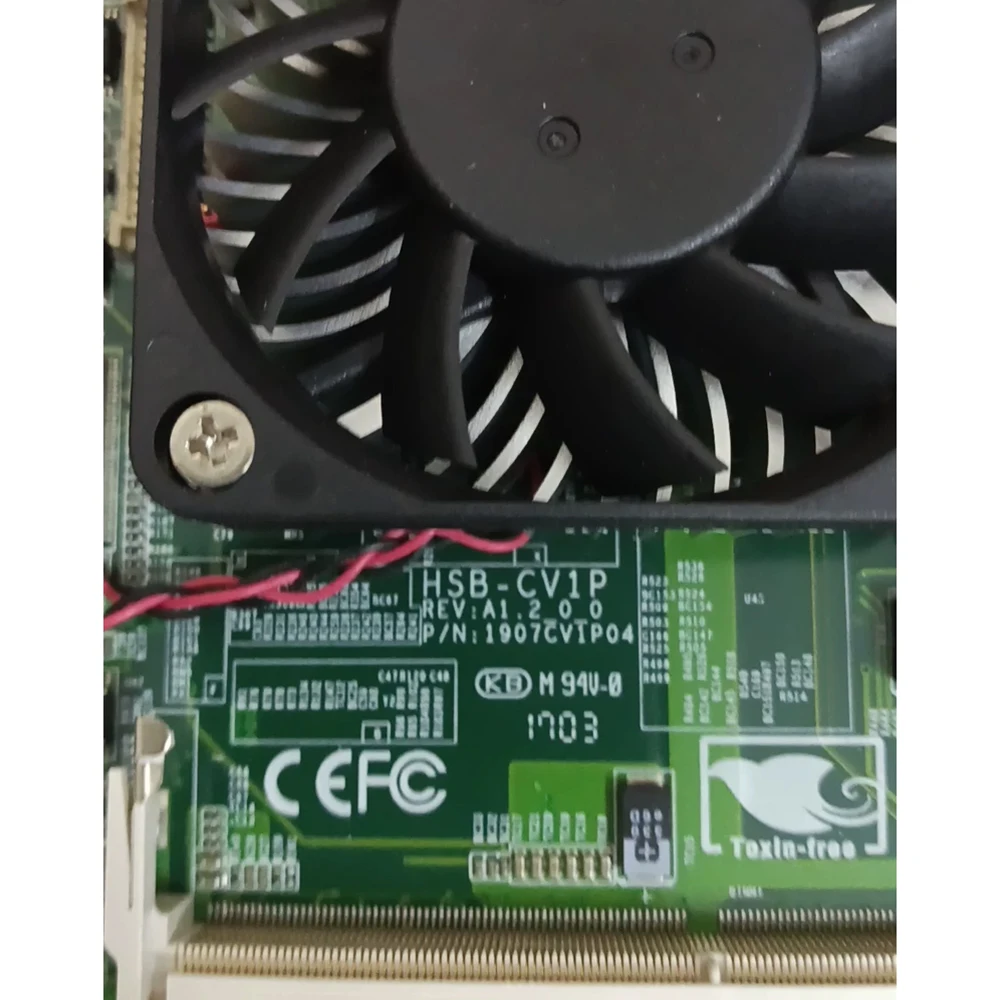 

HSB-CV1P REV:A1.2 Half length industrial control motherboard P/N 1907CV1P04