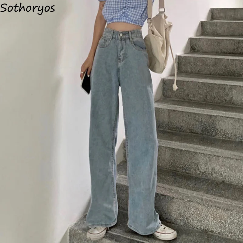 

Jeans Women All-match Young Daily Simple Designed Basics Delicate Cozy Korean Style Spring Ladies Graceful Cool Personality Ins