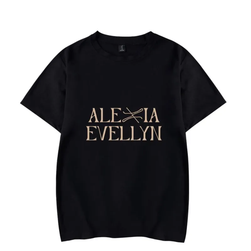 Alexia Evellyn T-Shirt Merch For Women/Men Unisex Fashion Hiphop Summer Short Sleeve Tshirt Streetwear