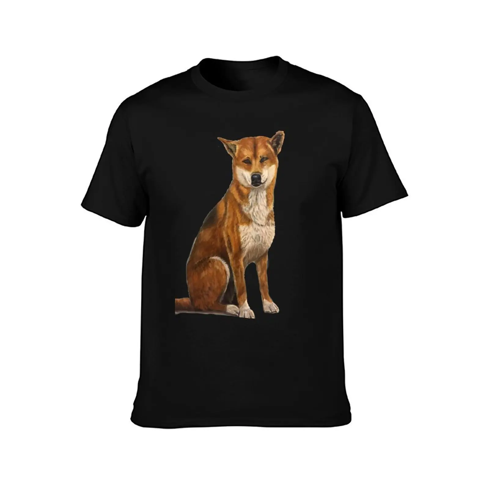 Australian Dingo T-Shirt Daily Wear Print T-Shirt