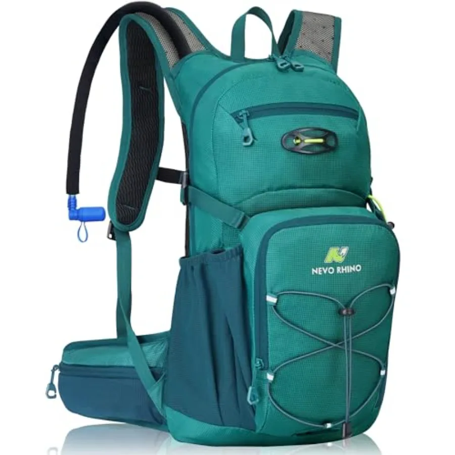 

Hydration Backpack, 18L Multipurpose Hiking Backpack with 3L Water Bladder, Water Backpack Insulated Hydration Pack Ideal for H