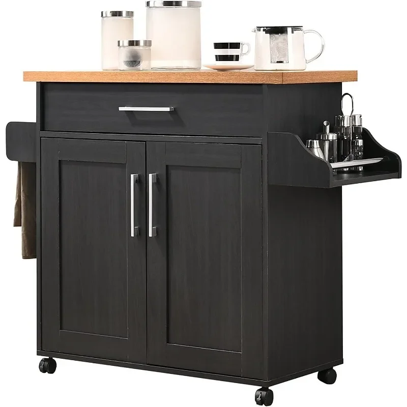 Kitchen Island avec plateau en hêtre, serviette T1 et MELwith Spice T1