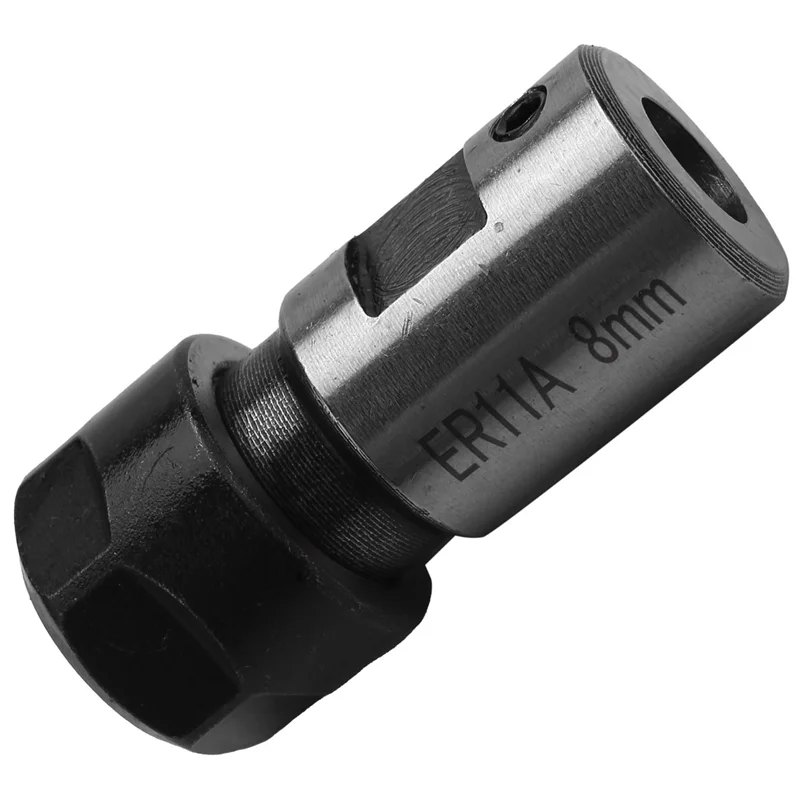 

AB42-10X ER11 Collet Chuck Motor Shaft Spindle Collet Lathe Tools Holder Inner 8MM For CNC Milling Boring Grinding