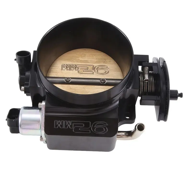 AEF2-Black 92Mm Throttle Body For Chevy GM LSX LS LS1 LS2 LS7