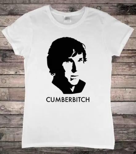 Benedict Cumberbatch Fan Cumberbitch Ladies T-Shirt